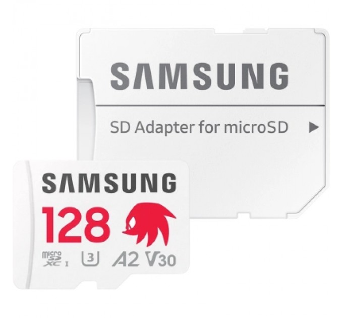 Карта пам'яті Samsung 128GB microSDXC class 10 UHS-I U3 V30 Pro Plus Sonic (MB-MD128SA/LC1)