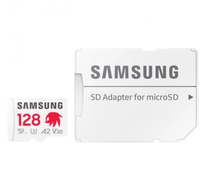 Карта пам'яті Samsung 128GB microSDXC class 10 UHS-I U3 V30 Pro Plus Sonic (MB-MD128SA/LC1)