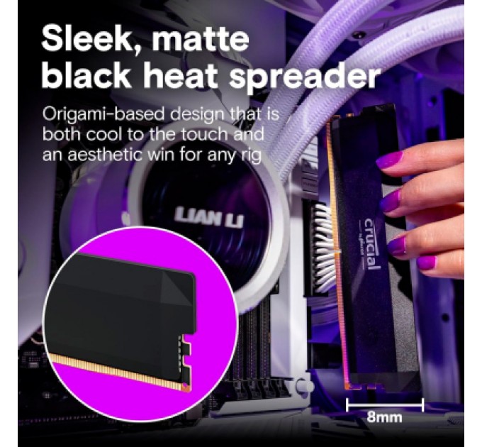 Micron Модуль пам'яті для комп'ютера DDR5 16GB 6400 MHz Pro Micron (CP16G64C38U5B)