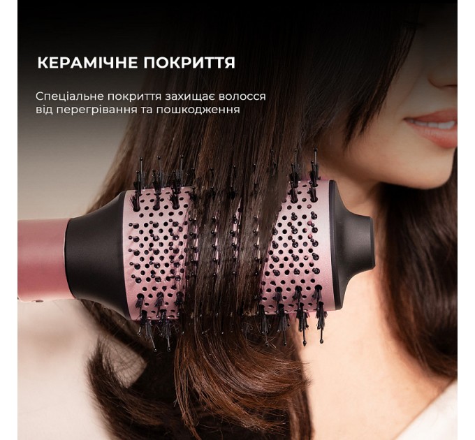 Cecotec Стайлер Cecotec Bamba CeramicCare 8in1 AirGlam Black (CCTC-03464)