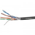 DCG Кабель мережевий DCG FTP 305м, cat 5e, CCA, 4 pairs, 0.50mm, PE B, outside, black (159078)
