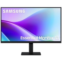 Монiтор Samsung 24" Essential S3 LS24F320 (LS24F320GAIXCI) IPS Black 120Hz