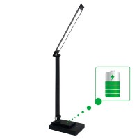 Настільна лампа Євросвітло LED акумуляторна Ridy-10-2-PWR 10 Вт чорна