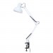 Настільна лампа Євросвітло Ridy-027 E27 зі струбциною біла