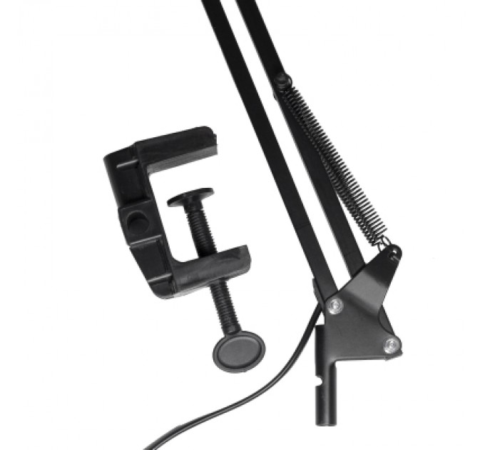 Євросвітло Настільна лампа Євросвітло Ridy-027 E27 зі струбциною чорна