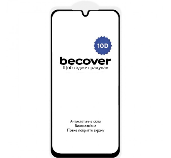 BeCover Скло захисне BeCover Samsung Galaxy A16 4G SM-A165/A16 5G SM-A166 10D Black (712889)