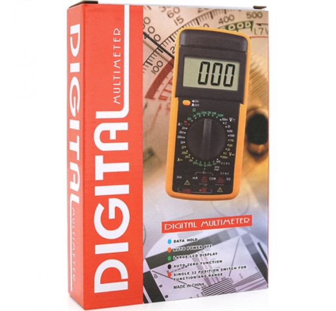Voltronic Цифровий мультиметр Voltronic DT-9205A, V, A, R, C, Q60 (DT-9205А)
