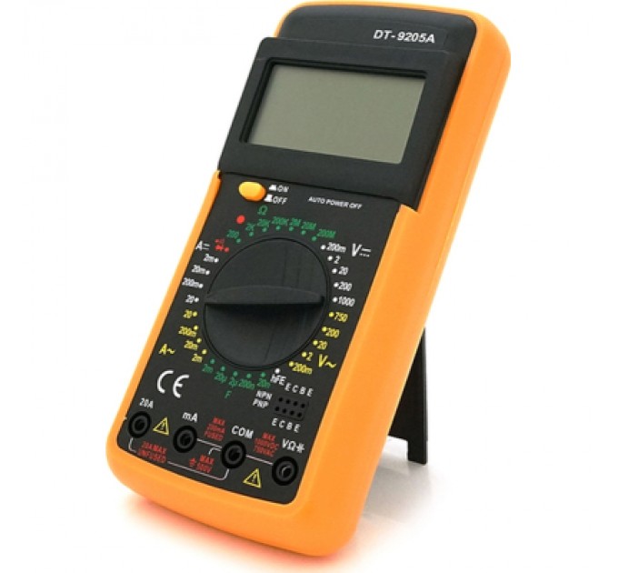 Voltronic Цифровий мультиметр Voltronic DT-9205A, V, A, R, C, Q60 (DT-9205А)