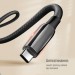 ColorWay Дата кабель USB-C to USB-C 1.0m (PVC+Aluminum Alloy) (PD Fast Charging 240W) 5А black ColorWay (CW-CBPDCC069-BK)