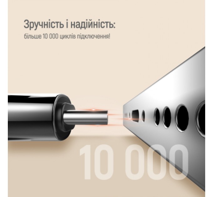 ColorWay Дата кабель USB-C to USB-C 2.0m (PVC+Aluminum Alloy) (PD Fast Charging 240W) 5А black ColorWay (CW-CBPDCC070-BK)