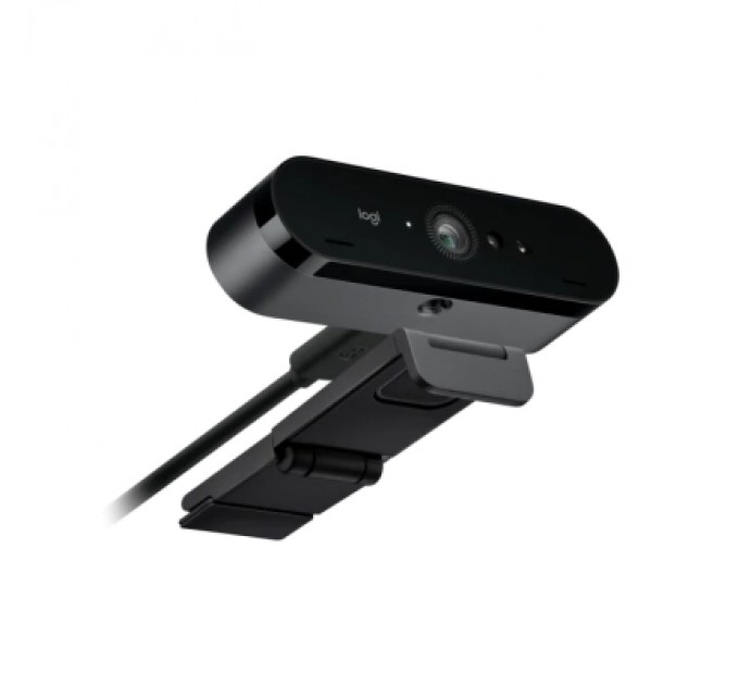 Logitech Веб-камера Logitech Brio 4K Ultra HD for Business Graphite (960-001746)