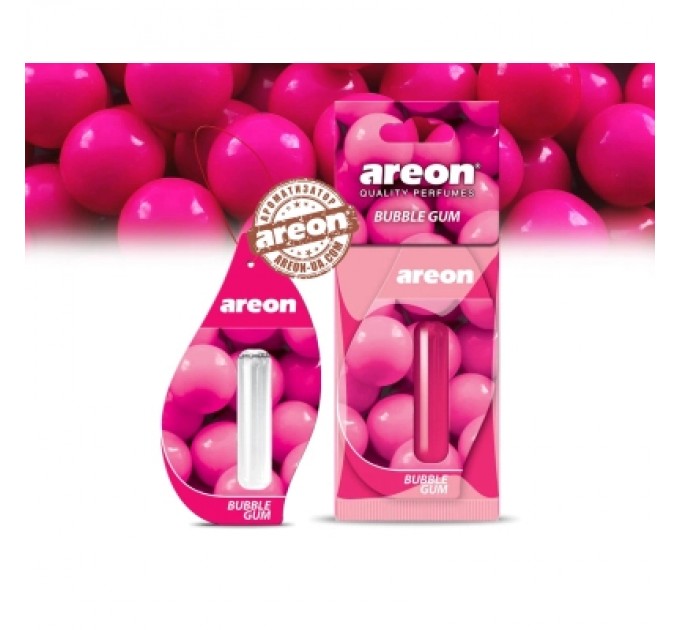 Ароматизатор для автомобіля Areon Bubble Gum 5 мл (77130)