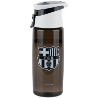 Поїльник-непроливайка Kite FC Barcelona 550 мл, чорна (BC25-401)