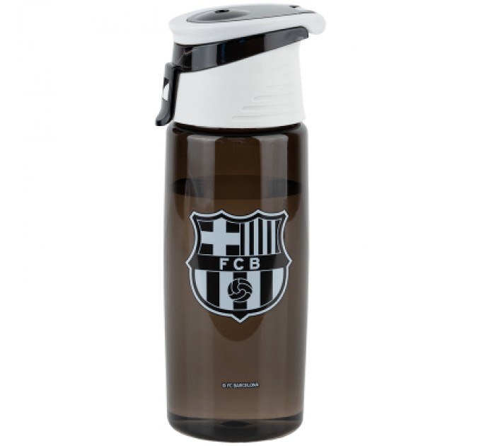 Kite Поїльник-непроливайка Kite FC Barcelona 550 мл, чорна (BC25-401)
