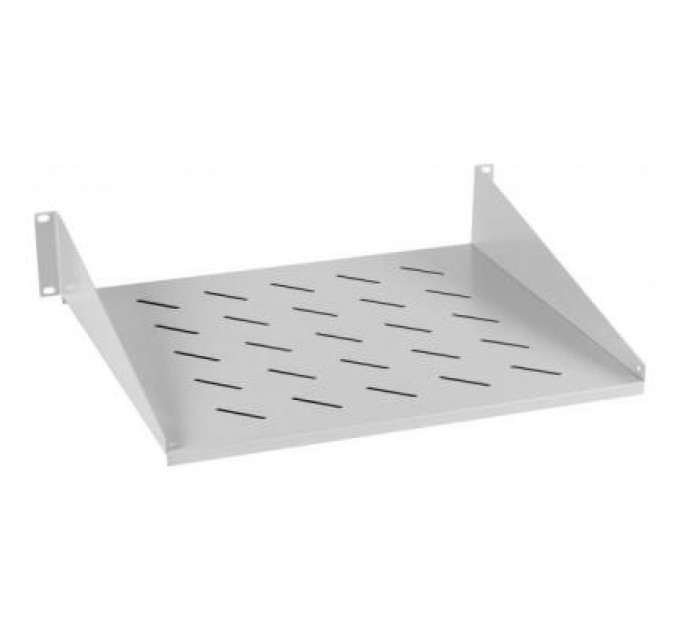 Hypernet Полка 19" Hypernet 2U глуб. 400мм, цвет серый (CS-400-2U)