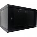 Шафа настінна Hypernet 4U 19" 600x600 (WMNC66-4U-FLAT-BLACK)