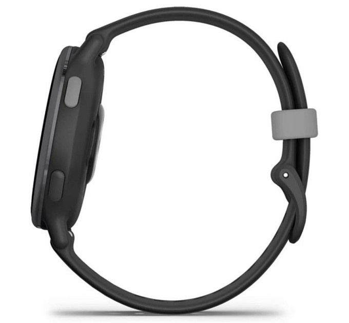 Смарт-годинник Garmin Vivoactive 5 Slate Aluminum Bezel with Black Case and Silicone Band (010-02862-5A)