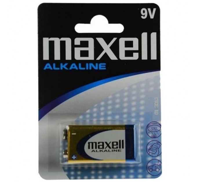 Maxell Батарейка Maxell 6LR61 BL 1шт