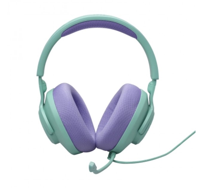 Навушники JBL Quantum 100M2 Cyan (JBLQTUM100M2CYN)