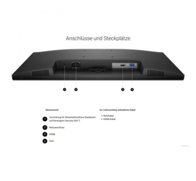 Dell Монітор Dell SE2425HM (210-BQZT)