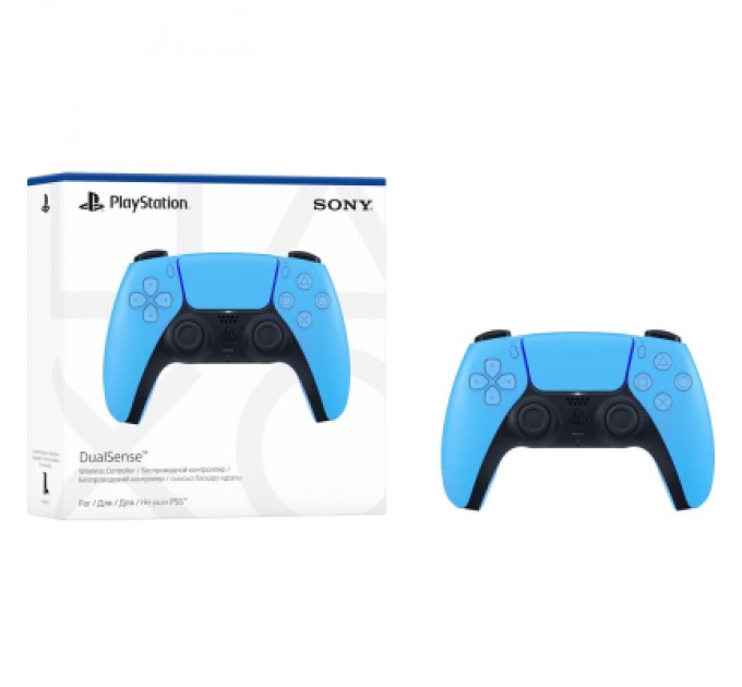 Sony Playstation Геймпад Sony Playstation DualSense Bluetooth PS5 Starlight Blue (1000040196)