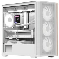 Корпус AeroCool D301A-G-WT-v2 (ACCS-DS03043.21) White без БЖ