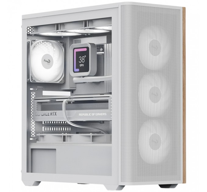 AeroCool Корпус AeroCool D501A-G-WT-v2 (ACCM-DS01043.21) White без БЖ