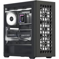 Корпус AeroCool D502A-G-BK-v1 (ACCM-DS02043.11) Black без БЖ