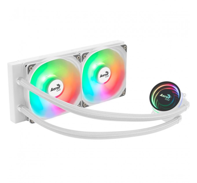 AeroCool Система водяного охолодження AeroCool Oasis L240 White (ACLA-OA24117.21)