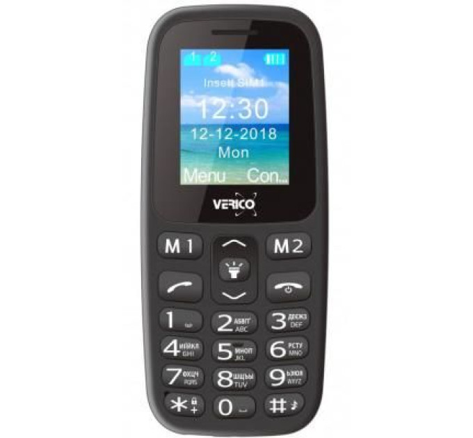 Verico Мобільний телефон Verico Classic A183 Black (4713095608247)