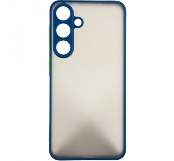 Dengos Чохол до мобільного телефона Dengos Kit Samsung Galaxy S25 Plus Matte + glass (Blue) (DG-KM-143)