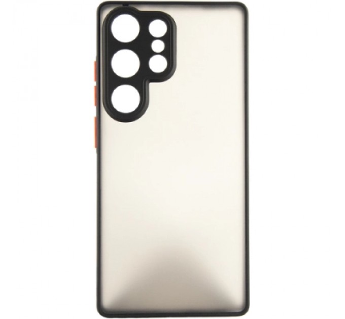 Dengos Чохол до мобільного телефона Dengos Kit Samsung Galaxy S25 Ultra Matte + glass (Black) (DG-KM-144)