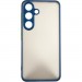Dengos Чохол до мобільного телефона Dengos Kit Samsung Galaxy S25 Matte + glass (Blue) (DG-KM-142)