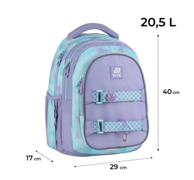 Kite Рюкзак шкільний Kite Education teens 8001M-2 (K25-8001M-2)