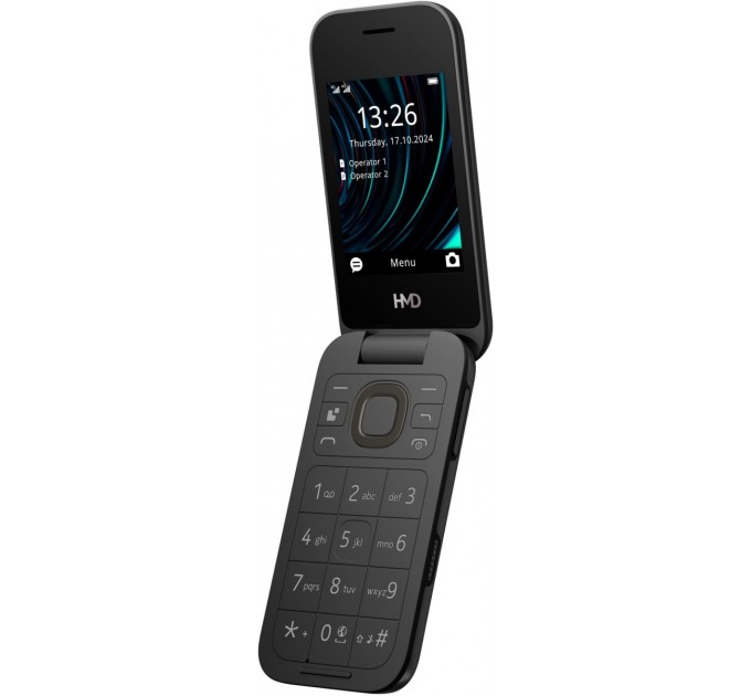 HMD Мобільний телефон HMD 2660 Flip Black