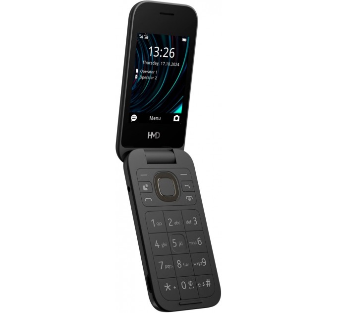 HMD Мобільний телефон HMD 2660 Flip Black