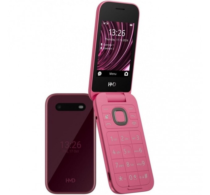 Мобільний телефон HMD 2660 Flip Red