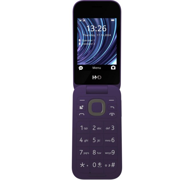 HMD Мобільний телефон HMD 2660 Flip Violet