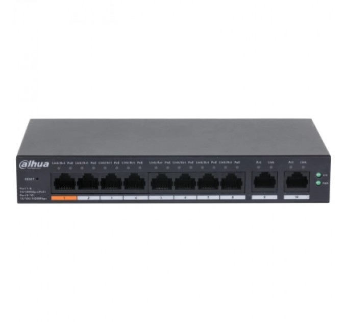 Dahua Комутатор мережевий Dahua DH-CS4010-8ET-60