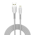ColorWay Дата кабель USB 2.0 AM to Lightning 1.0m line-drawing white ColorWay (CW-CBUL027-WH)
