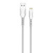 ColorWay Дата кабель USB 2.0 AM to Lightning 1.0m line-drawing white ColorWay (CW-CBUL027-WH)