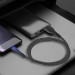 ColorWay Дата кабель USB 2.0 AM to Lightning 1.0m led black ColorWay (CW-CBUL034-BK)