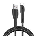 ColorWay Дата кабель USB 2.0 AM to Lightning 1.0m led black ColorWay (CW-CBUL034-BK)