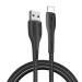 ColorWay Дата кабель USB 2.0 AM to Lightning 1.0m led black ColorWay (CW-CBUL034-BK)