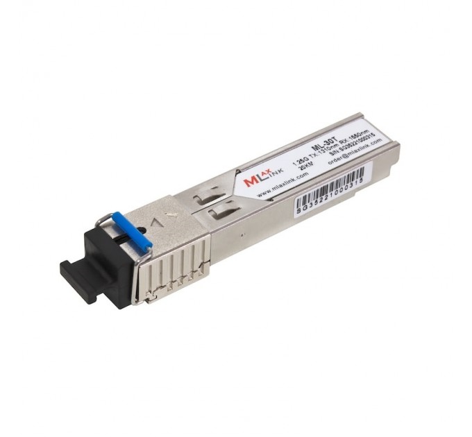 MlaxLink Модуль SFP MlaxLink ML-30T (Single mode, SFP, SC, 1310/1550nm, 20 км)
