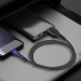 ColorWay Дата кабель USB 2.0 AM to Type-C 1.0m led black ColorWay (CW-CBUC034-BK)