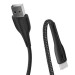 ColorWay Дата кабель USB 2.0 AM to Type-C 1.0m led black ColorWay (CW-CBUC034-BK)