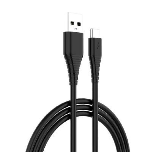 ColorWay Дата кабель USB 2.0 AM to Type-C 1.0m black ColorWay (CW-CBUC026-BK)