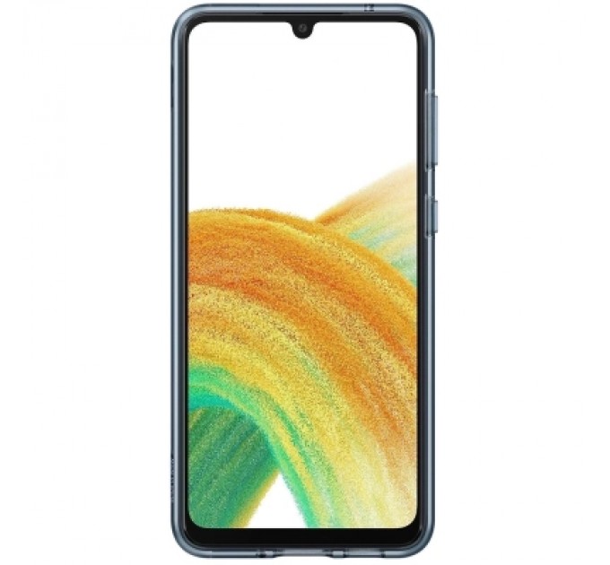 Samsung Чохол до мобільного телефона Samsung Clear Strap Cover Samsung Galaxy A33 EF-XA336CBEGRU Black (EF-XA336CBEGRU)