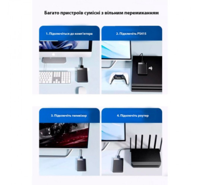 Dynamode Кишеня зовнішня Dynamode 2.5" SATA/SSD HDD USB3.0 (DM-CAD-25320)